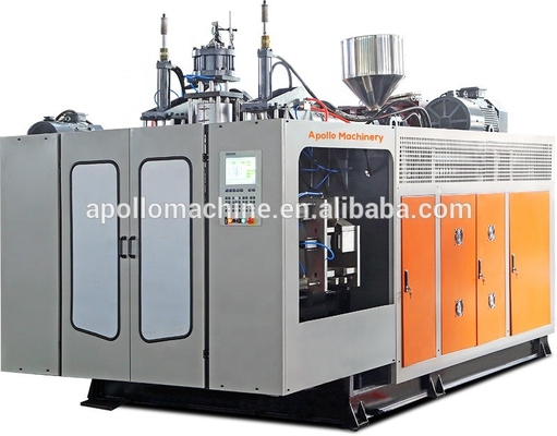 Milk Bottle Extrusion Blowing Moulding Machine 415V HDPE Plastic