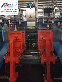 4L HDPE Blow Molding Machine For New Bottle Double Station With Upper Blowing Type